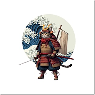 Cat Samurai Posters and Art